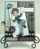RS00006 Chaplain Clear Cling Rubber Stamp
