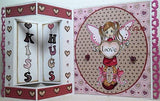 IMG00376 Pre-Colored LOVE Fairy Digital Digi Stamp