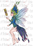 Cute As A Button Designs IMG00432-Tooth-Fairy-Pre-Colored Digital Download