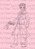 Cute As A Button Designs IMG00462 Joker Digital Digi Stamp