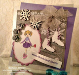 Cute As A Button Designs Digistamps IMG00114 Lexi-Ice Castles Pre-Colored Digi Stamp