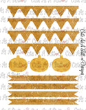 Cute As A Button Designs PL00004 Fall Fun Pocket Letter KIT Instant Download