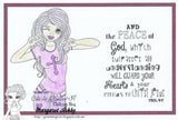 IMG00452 Peace of God - Bible Journaling Bookmark Digital Digi Stamp