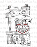 IMG00141 Kissing Booth Digital Digi Stamp