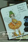 IMG00068 Your Name Is Like Honey Fairy - Bible Journaling Bookmark Digital Digi stamp