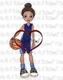 IMG00180 Lisa Basketball Digital Digi Stamp