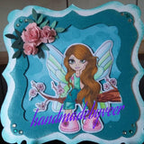 IMG00199 Butterfly Fairy Digital Digi Stamp