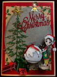 IMG00129 Christmas Ornament Digital Digi Stamp