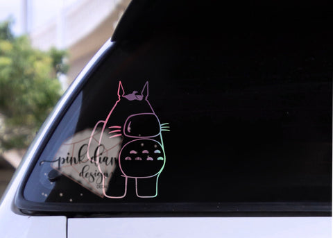Video Gaming AMONG US Ghibli Totoro Car Decal Cellphone Laptop Mug