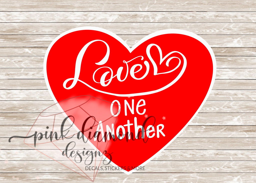 FAITH Love One Another Vinyl Sticker Cellphone Laptop HydroFlask COPYRIGHTED