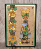 IMG00042 Mary-  African Mom - Bible Journaling Bookmark Digital Digi Stamp
