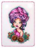 IMG00564-African-Princess Digital Digi Stamp