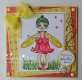 IMG00066 Pixie Fairy Digital Digi Stamp