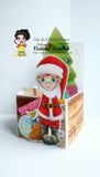 Cute As A Button Designs IMG00538 Lil' Santa Digital Digi Stamp