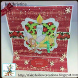IMG00351 Pre-Colored Sleeping Fairy Digital Digi Stamp